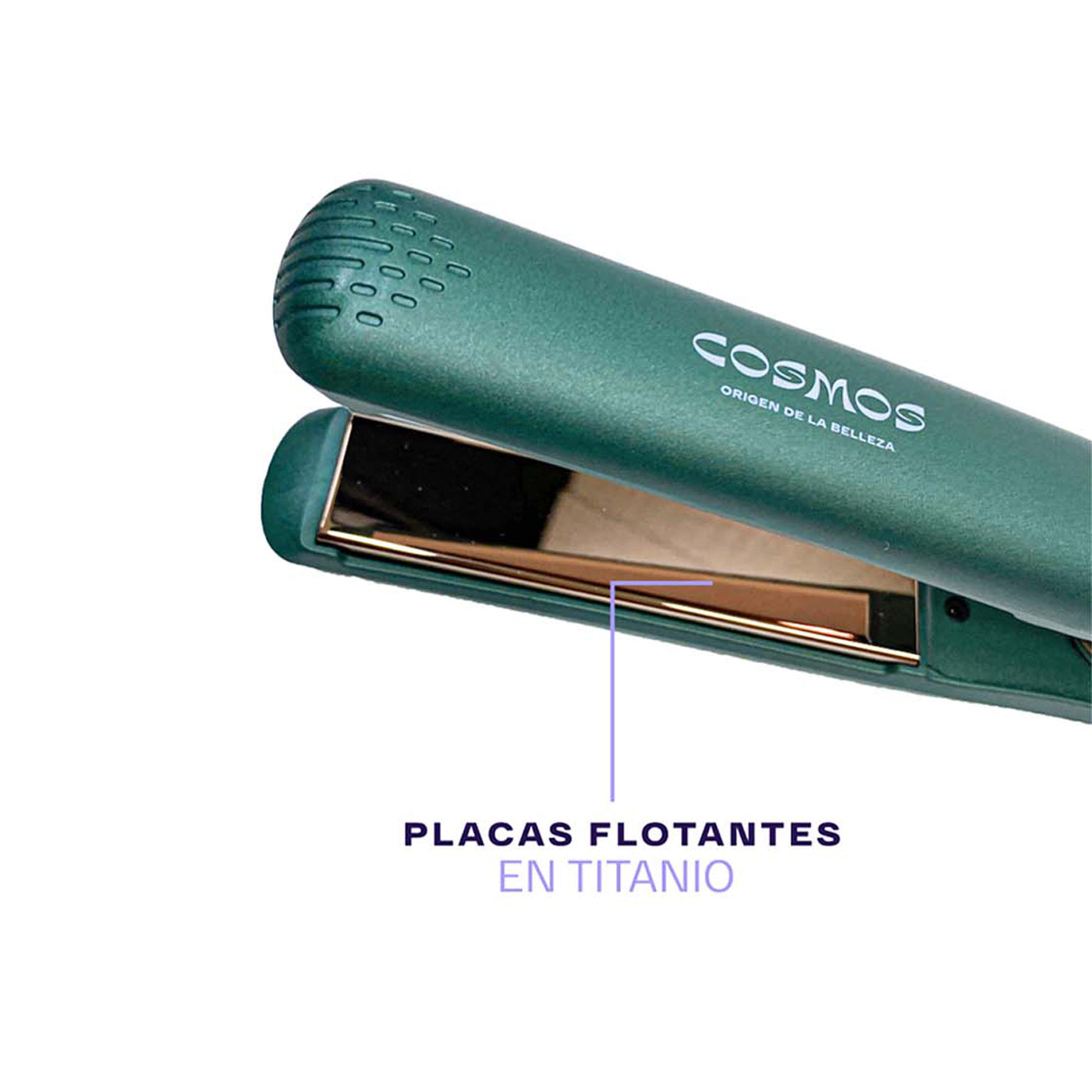Plancha Para Cabello Profesional En Titanio CMS Cosmos Lira
