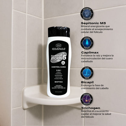Combo Control Caída Cosmos Bioxin 5