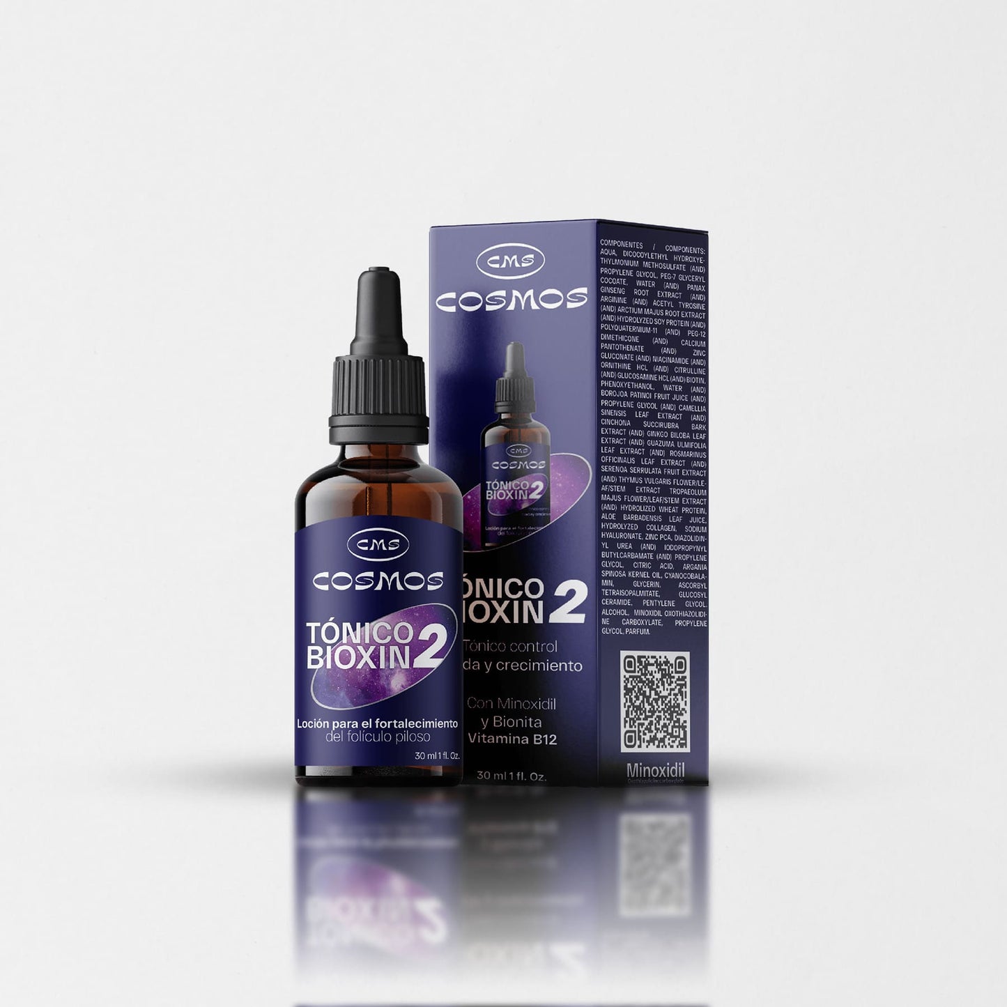 Tónico Anticaída Femenino CMS Cosmos Bioxin 2 PAGA 2 LLEVA 3